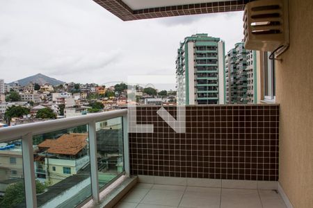 Varanda da Sala de apartamento à venda com 3 quartos, 79m² em Méier, Rio de Janeiro