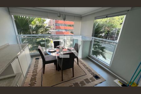 Varanda de apartamento para alugar com 1 quarto, 42m² em Pinheiros, São Paulo