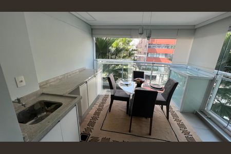 Varanda de apartamento para alugar com 1 quarto, 42m² em Pinheiros, São Paulo