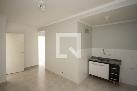 Sala de casa de condomínio para alugar com 1 quarto, 44m² em Chácara Mafalda, São Paulo