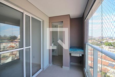 Sacada da Sala de apartamento à venda com 2 quartos, 56m² em Demarchi, São Bernardo do Campo
