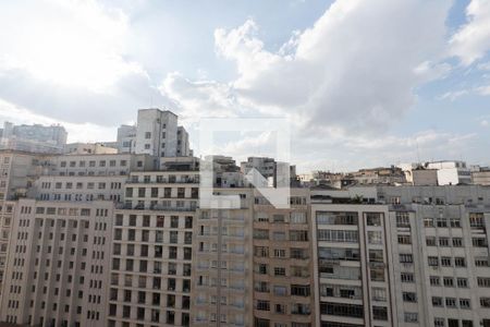 Vista da Sacada de apartamento à venda com 1 quarto, 72m² em Centro Histórico de São Paulo, São Paulo
