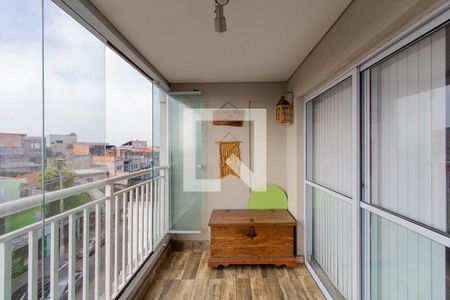 Varanda Gourmet de apartamento à venda com 2 quartos, 62m² em Jardim Matarazzo, São Paulo