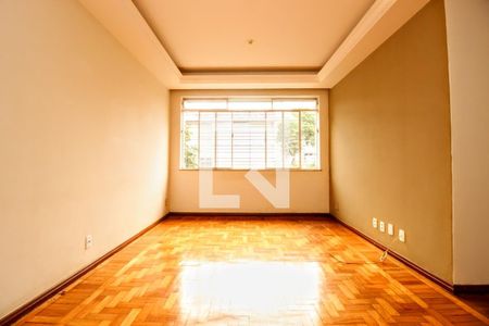 Sala  de apartamento à venda com 3 quartos, 96m² em Serra, Belo Horizonte
