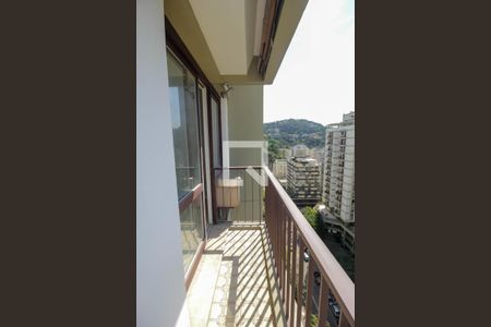 Varanda da Sala de apartamento para alugar com 2 quartos, 77m² em Botafogo, Rio de Janeiro