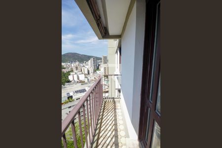 Varanda da Sala de apartamento para alugar com 2 quartos, 77m² em Botafogo, Rio de Janeiro