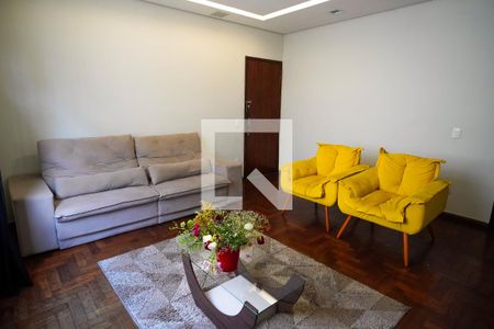 Sala de apartamento à venda com 4 quartos, 140m² em Coração Eucarístico, Belo Horizonte