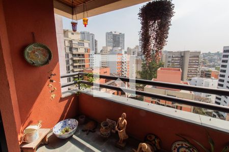 Varanda da Sala de apartamento à venda com 3 quartos, 85m² em Real Parque, São Paulo