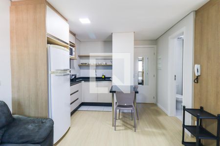 Studio/Cozinha de kitnet/studio para alugar com 1 quarto, 30m² em Rebouças, Curitiba
