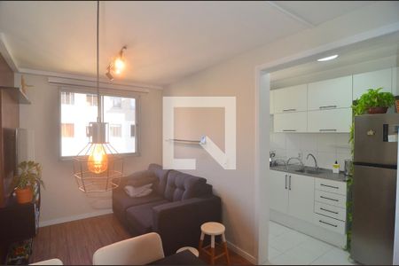 Sala de apartamento para alugar com 2 quartos, 43m² em Estância Velha, Canoas