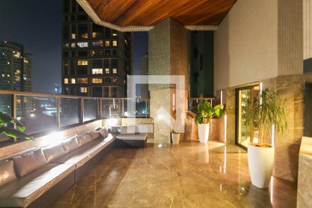 Varanda da Sala de apartamento para alugar com 3 quartos, 255m² em Jardim Fonte do Morumbi, São Paulo