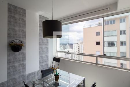 Varanda gourmet de apartamento à venda com 3 quartos, 73m² em Ouro Preto, Belo Horizonte
