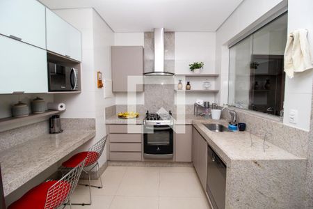 Cozinha de casa à venda com 3 quartos, 171m² em Santa Lúcia, Belo Horizonte
