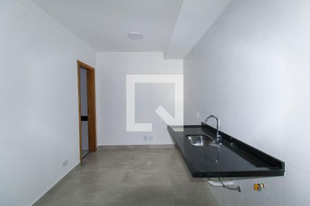 Sala/Cozinha de apartamento à venda com 2 quartos, 43m² em Vila Regente Feijó, São Paulo