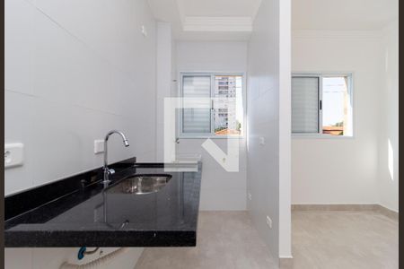 Cozinha de apartamento à venda com 2 quartos, 31m² em Vila Regente Feijó, São Paulo