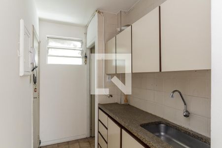 Cozinha de kitnet/studio à venda com 1 quarto, 30m² em Vila Buarque, São Paulo