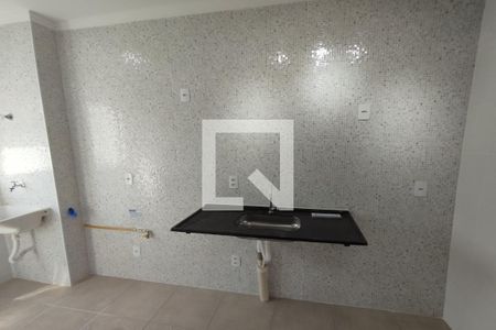 Cozinha - Lavanderia de apartamento para alugar com 2 quartos, 45m² em Santa Marta, Ribeirão Preto