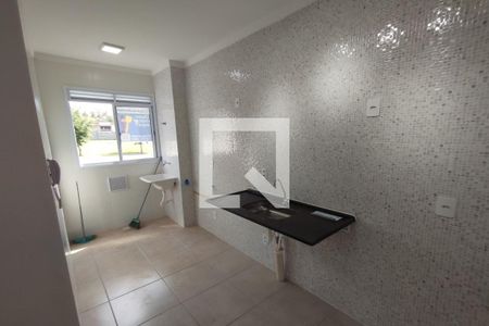 Cozinha - Lavanderia de apartamento para alugar com 2 quartos, 45m² em Santa Marta, Ribeirão Preto