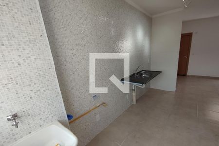 Cozinha - Lavanderia de apartamento para alugar com 2 quartos, 45m² em Santa Marta, Ribeirão Preto