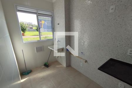 Cozinha - Lavanderia de apartamento para alugar com 2 quartos, 45m² em Santa Marta, Ribeirão Preto