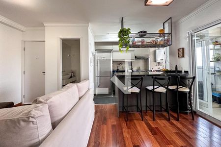 Sala de apartamento para alugar com 2 quartos, 79m² em Vila Anastácio, São Paulo