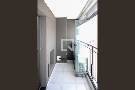 Varanda de kitnet/studio para alugar com 1 quarto, 28m² em Jardim Independência, São Paulo