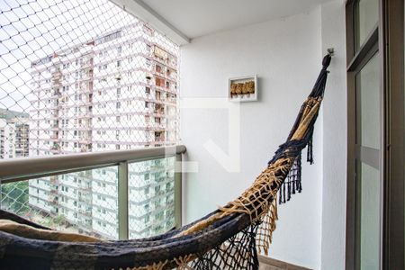 Varanda da Sala de apartamento à venda com 2 quartos, 68m² em Botafogo, Rio de Janeiro
