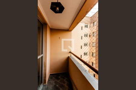 Varanda da Sala de apartamento à venda com 3 quartos, 65m² em Utinga, Santo André