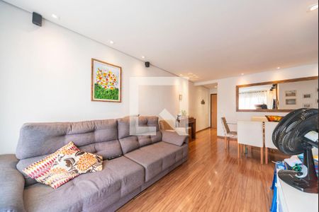 Sala de apartamento à venda com 3 quartos, 93m² em Vila Bastos, Santo André