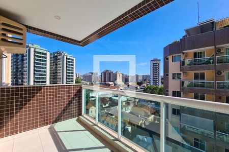 Varanda da Sala de apartamento à venda com 3 quartos, 80m² em Méier, Rio de Janeiro