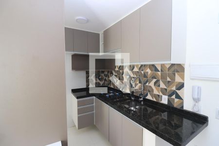 Cozinha e Área de Serviço de apartamento para alugar com 1 quarto, 25m² em Chácara Seis de Outubro, São Paulo