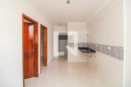 Sala/Cozinha de apartamento para alugar com 2 quartos, 38m² em Vila Dalila, São Paulo