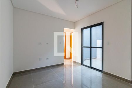 Sala de apartamento à venda com 2 quartos, 43m² em Vila Scarpelli, Santo André