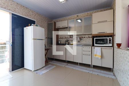 Cozinha de casa para alugar com 3 quartos, 116m² em Cajuru, Pinhais