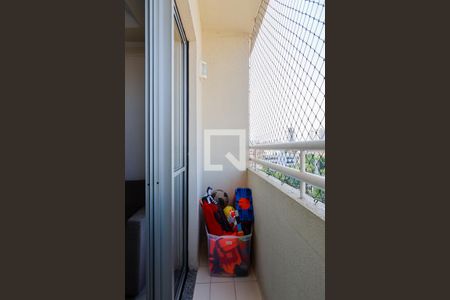 Varanda de apartamento para alugar com 2 quartos, 50m² em Carandiru, São Paulo