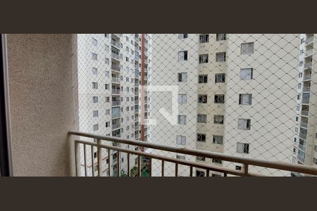 Sacada Sala  de apartamento à venda com 2 quartos, 50m² em Vila Homero Thon, Santo André