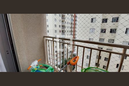 Sacada Sala  de apartamento à venda com 2 quartos, 50m² em Vila Homero Thon, Santo André