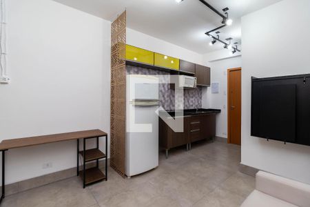 Sala  de apartamento à venda com 1 quarto, 24m² em Santana, São Paulo