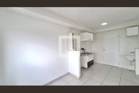 Sala/Cozinha/Área de serviço  de apartamento para alugar com 1 quarto, 28m² em Barra Funda, São Paulo