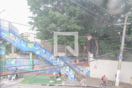 Vista da Cozinha e Área de Serviço de kitnet/studio para alugar com 1 quarto, 15m² em Água Branca, São Paulo