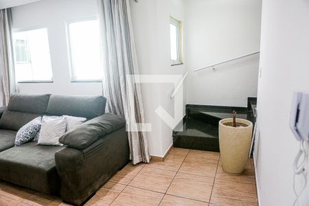 Sala  de apartamento à venda com 2 quartos, 96m² em Jardim Santo Antônio, Santo André