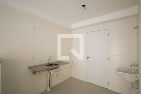 Cozinha de apartamento para alugar com 2 quartos, 35m² em Barra Funda, São Paulo