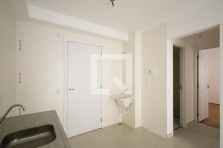 Cozinha de apartamento para alugar com 2 quartos, 35m² em Barra Funda, São Paulo