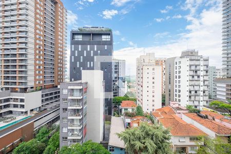 Varanda - VIsta de kitnet/studio para alugar com 1 quarto, 31m² em Sumarezinho, São Paulo