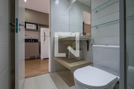 Banheiro de apartamento para alugar com 1 quarto, 31m² em Sumarezinho, São Paulo