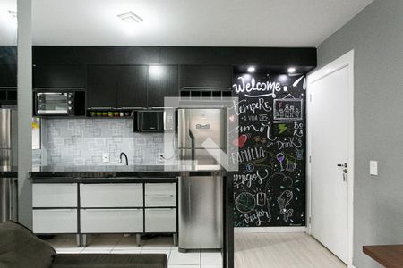 Sala e Cozinha de apartamento à venda com 2 quartos, 48m² em Jardim América da Penha, São Paulo