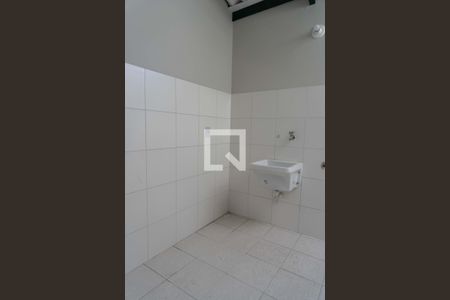 Cozinha e Área de Serviço de apartamento para alugar com 1 quarto, 35m² em Jardim Santa Cristina, Santo André