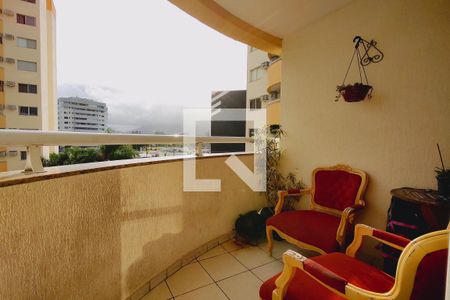 Varanda da Sala de apartamento à venda com 1 quarto, 43m² em Barra da Tijuca, Rio de Janeiro