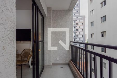 Varanda de apartamento para alugar com 1 quarto, 28m² em Pinheiros, São Paulo