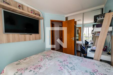 Suíte de apartamento à venda com 2 quartos, 90m² em Centro, Santo André